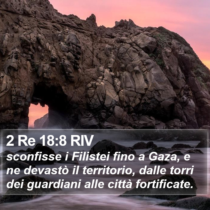 2 Re 18:8 RIV Bible Study