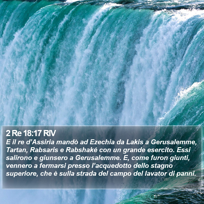 2 Re 18:17 RIV Bible Study