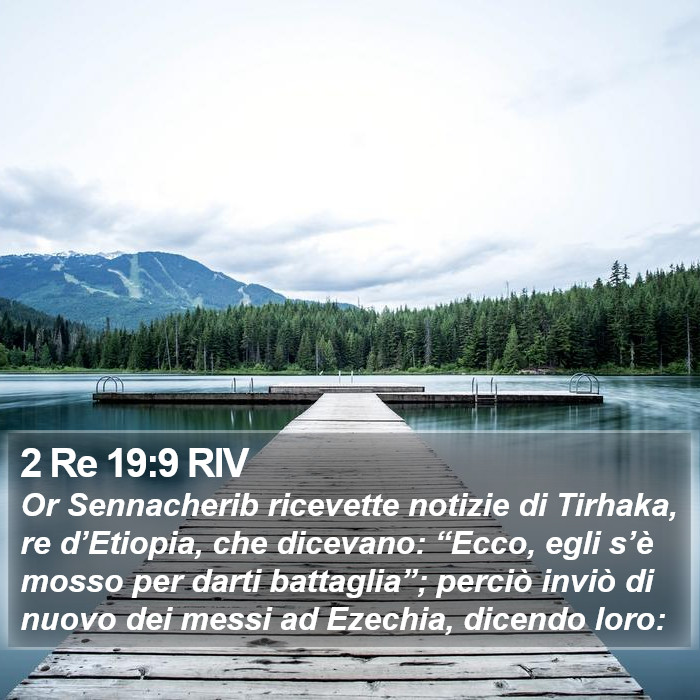 2 Re 19:9 RIV Bible Study