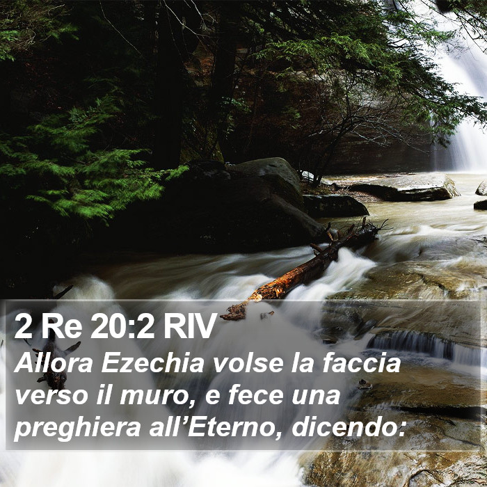2 Re 20:2 RIV Bible Study