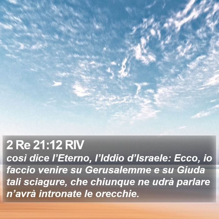 2 Re 21:12 RIV Bible Study