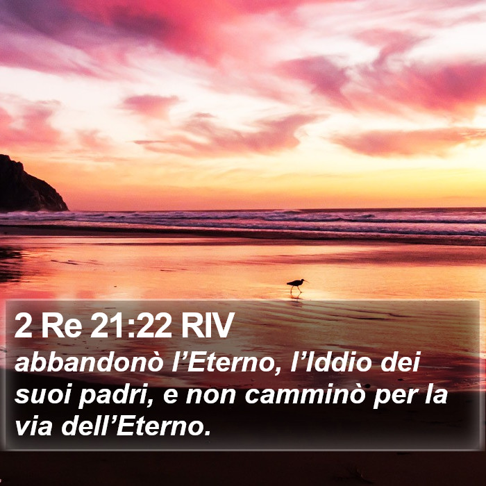 2 Re 21:22 RIV Bible Study
