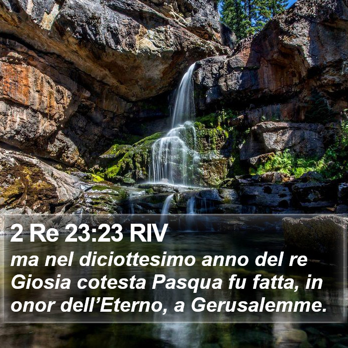 2 Re 23:23 RIV Bible Study