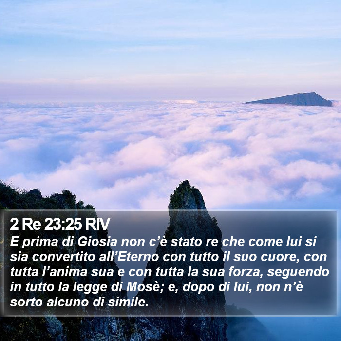 2 Re 23:25 RIV Bible Study