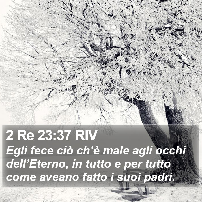 2 Re 23:37 RIV Bible Study