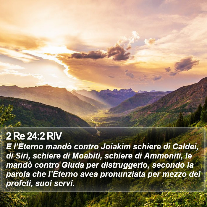 2 Re 24:2 RIV Bible Study