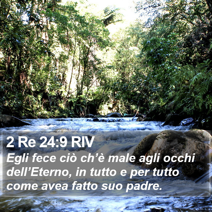 2 Re 24:9 RIV Bible Study