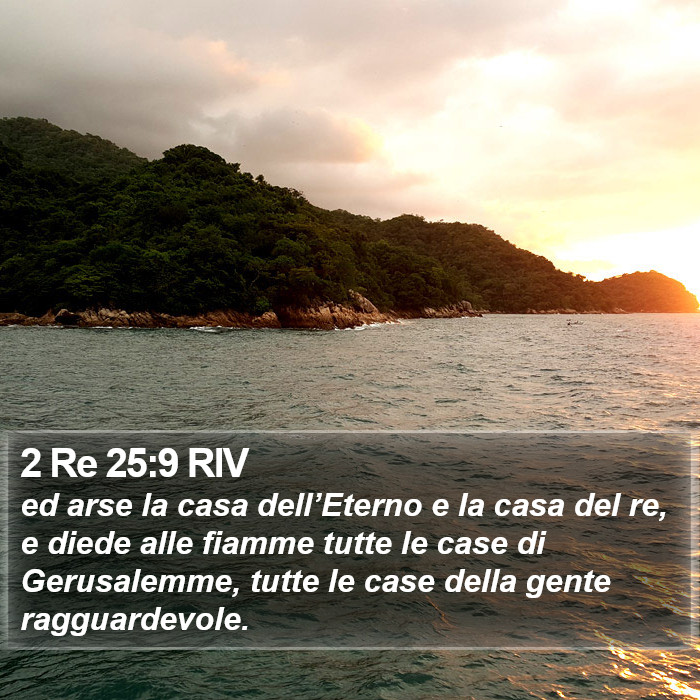 2 Re 25:9 RIV Bible Study