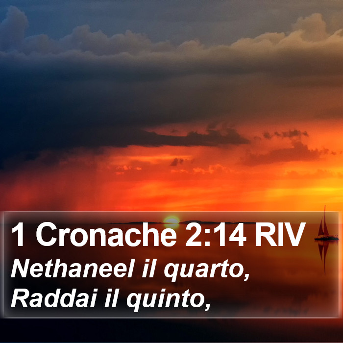 1 Cronache 2:14 RIV Bible Study