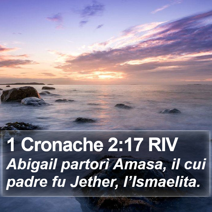1 Cronache 2:17 RIV Bible Study