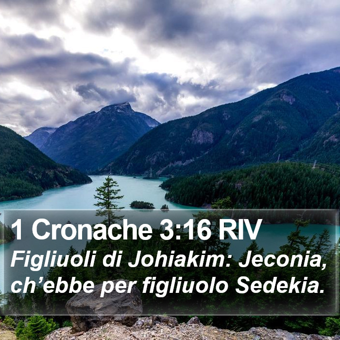 1 Cronache 3:16 RIV Bible Study