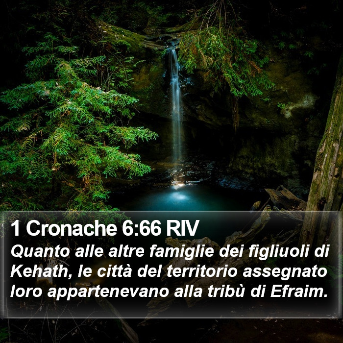 1 Cronache 6:66 RIV Bible Study
