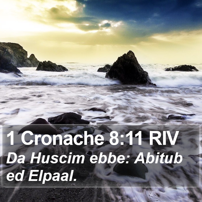 1 Cronache 8:11 RIV Bible Study