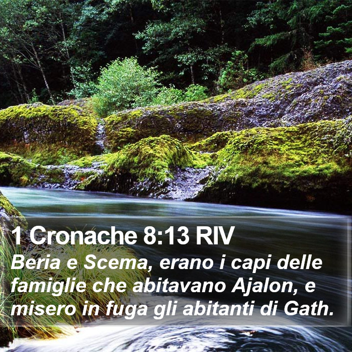 1 Cronache 8:13 RIV Bible Study