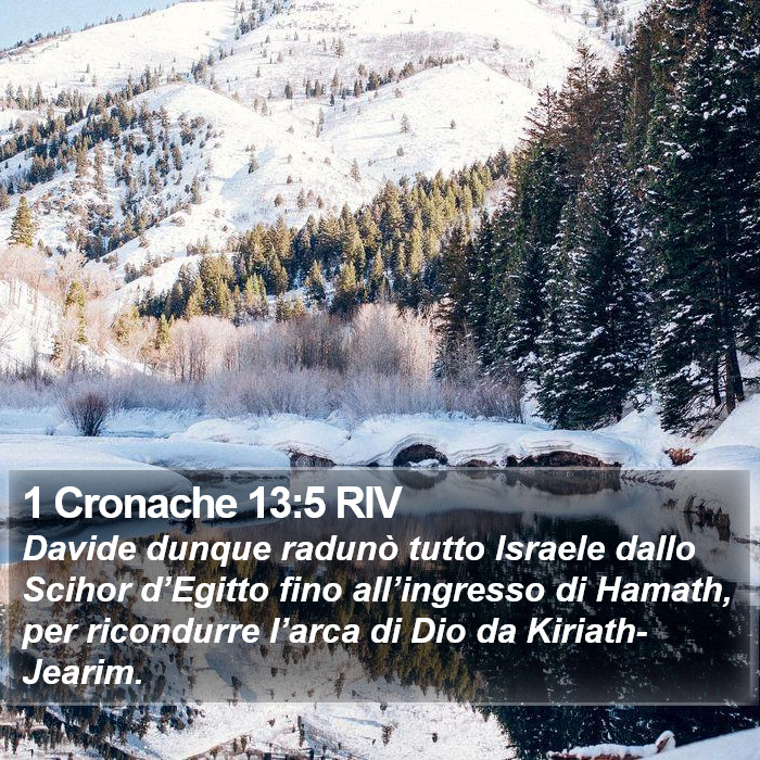 1 Cronache 13:5 RIV Bible Study