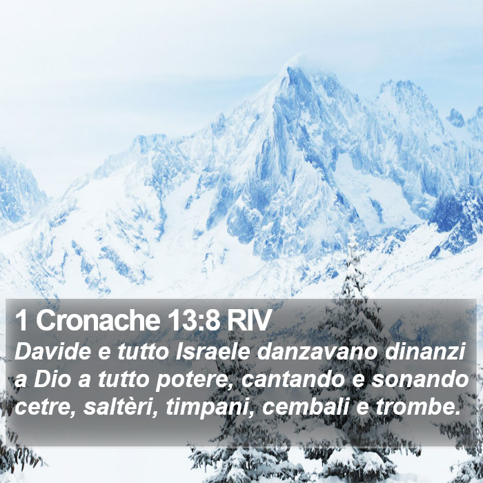 1 Cronache 13:8 RIV Bible Study