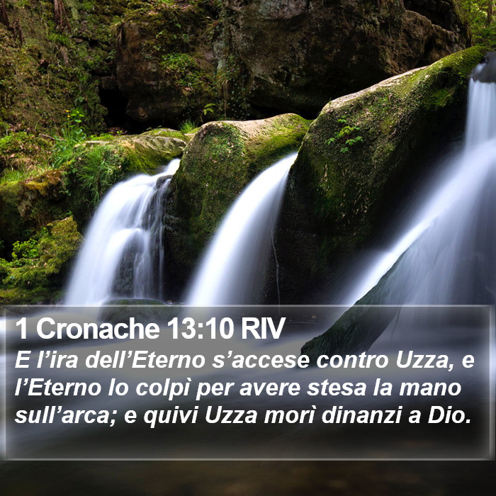 1 Cronache 13:10 RIV Bible Study