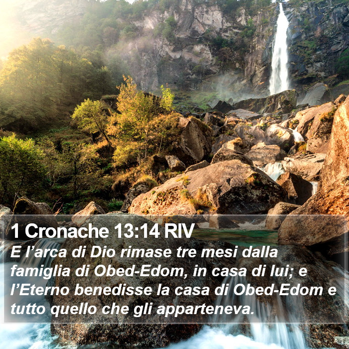 1 Cronache 13:14 RIV Bible Study