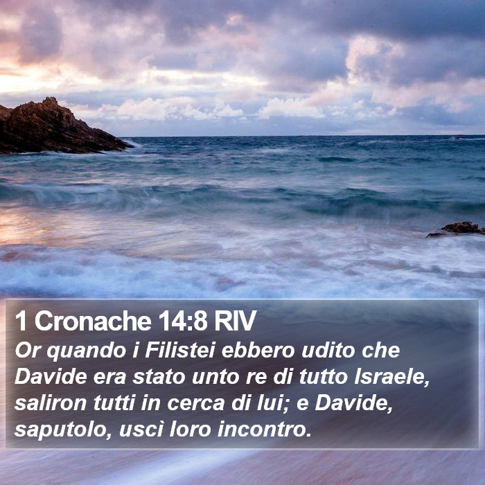 1 Cronache 14:8 RIV Bible Study