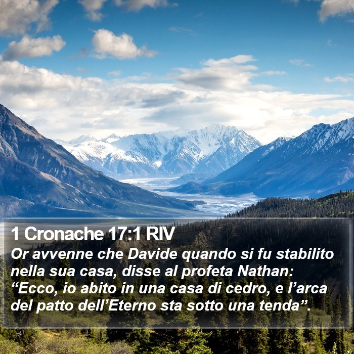 1 Cronache 17:1 RIV Bible Study