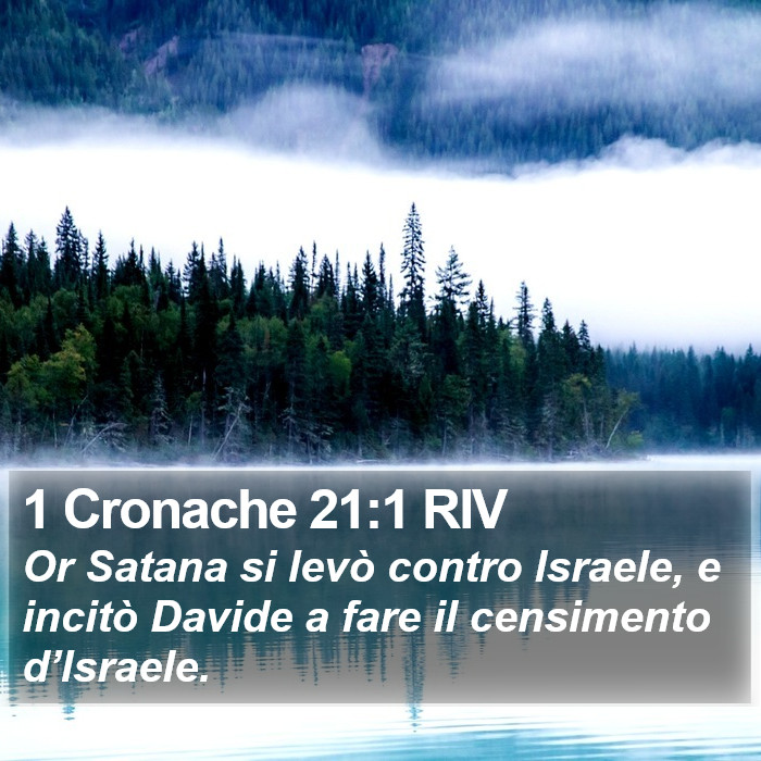 1 Cronache 21:1 RIV Bible Study