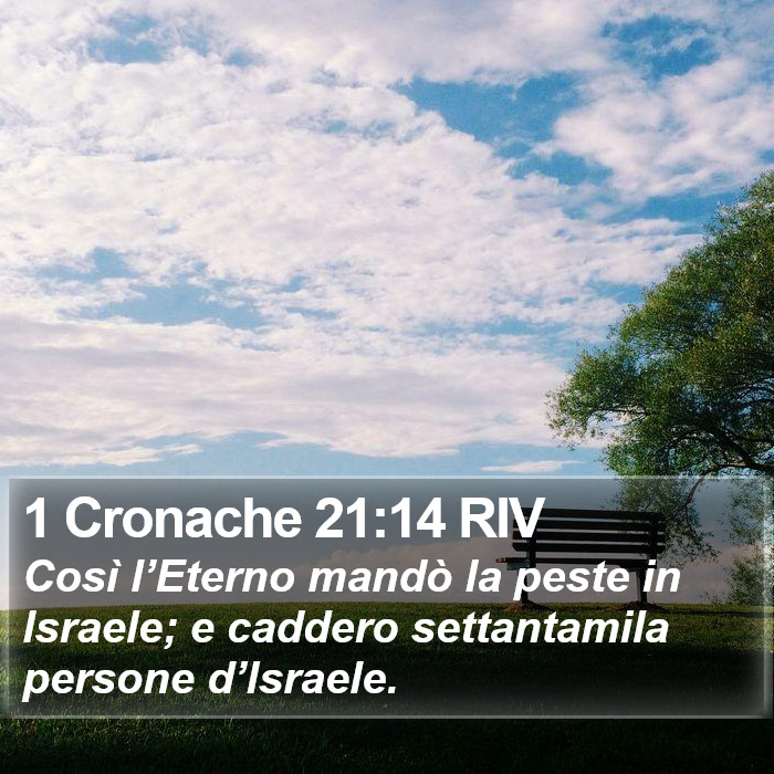 1 Cronache 21:14 RIV Bible Study