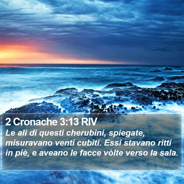 2 Cronache 3:13 RIV Bible Study