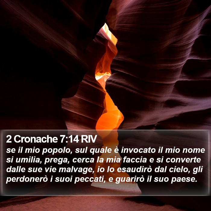 2 Cronache 7:14 RIV Bible Study