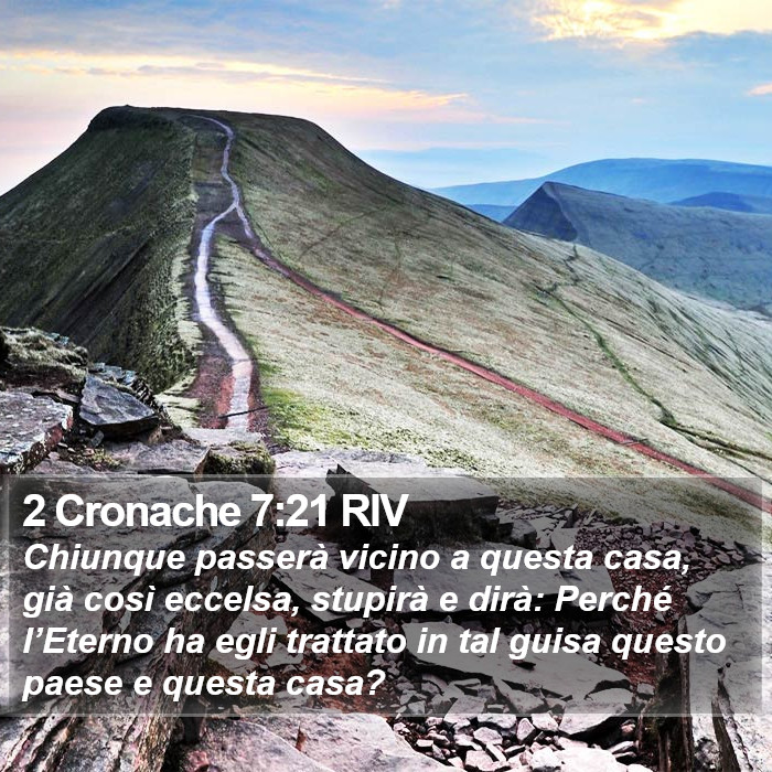 2 Cronache 7:21 RIV Bible Study