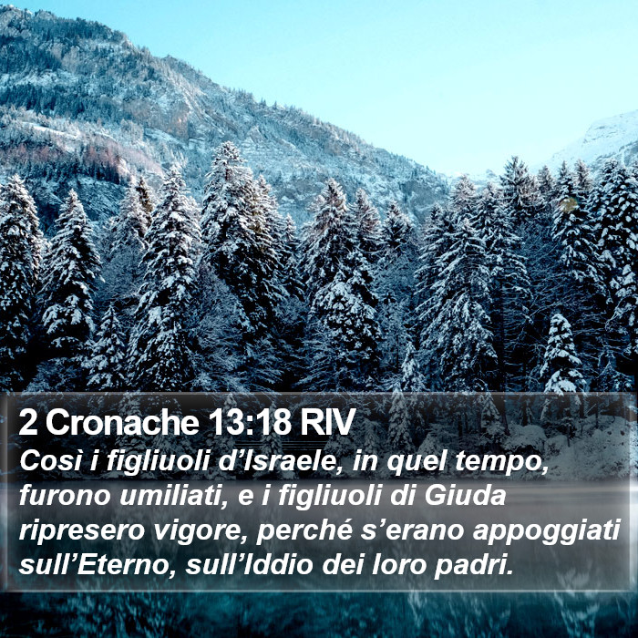 2 Cronache 13:18 RIV Bible Study