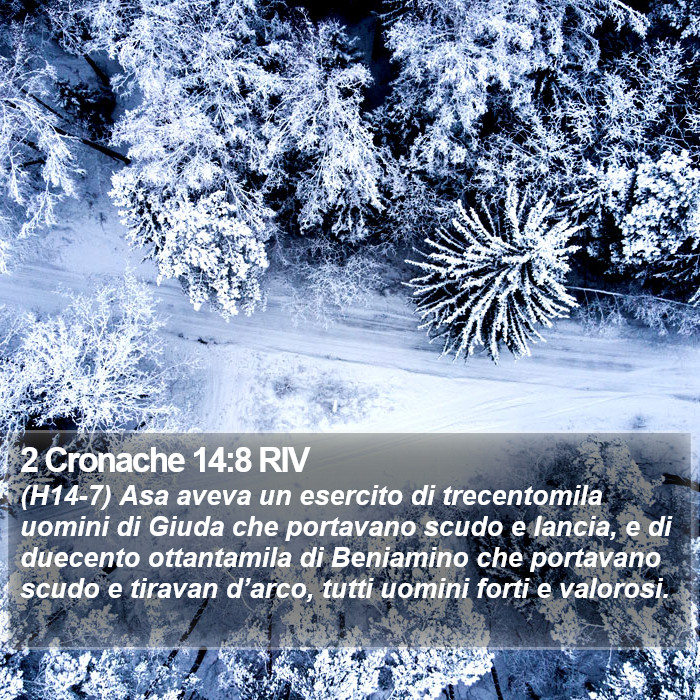 2 Cronache 14:8 RIV Bible Study