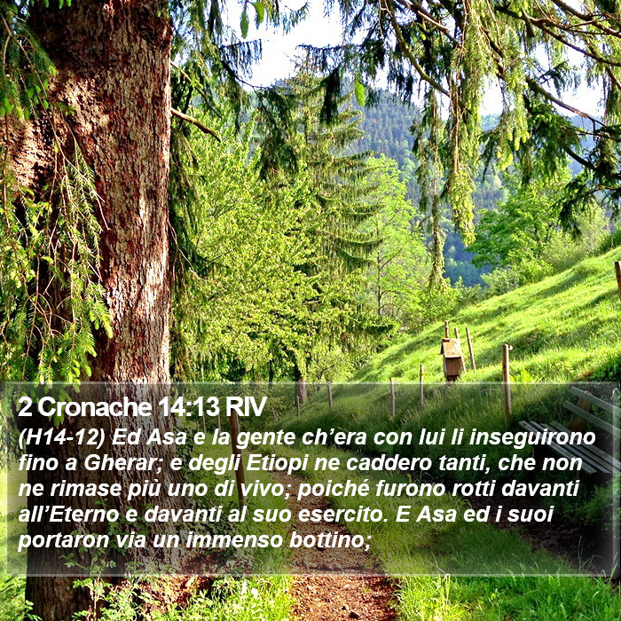 2 Cronache 14:13 RIV Bible Study