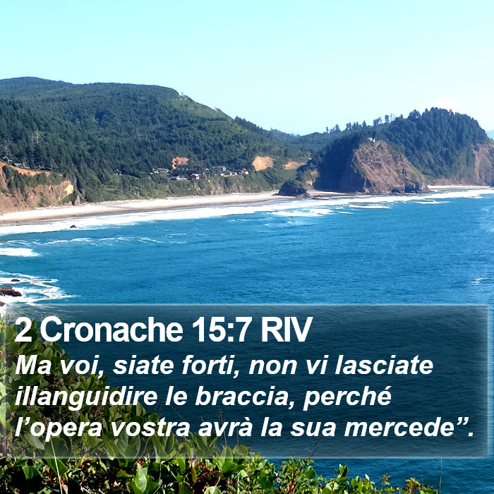 2 Cronache 15:7 RIV Bible Study