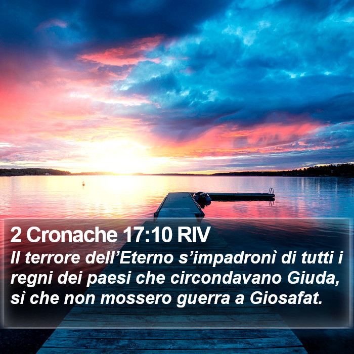 2 Cronache 17:10 RIV Bible Study