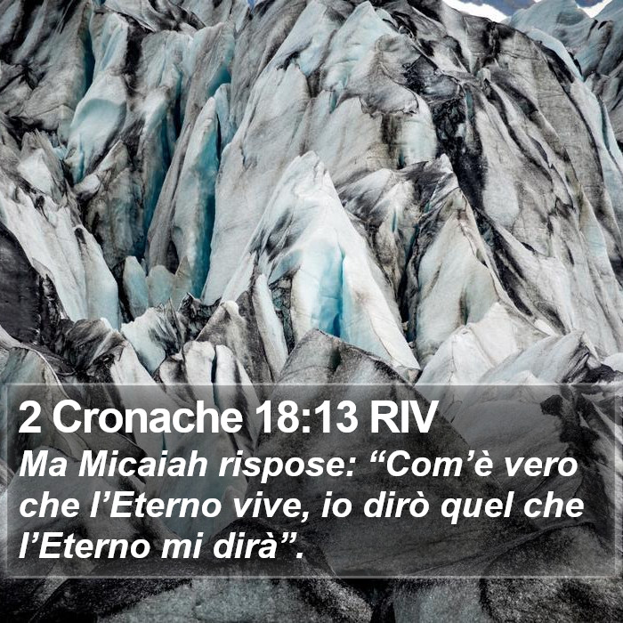 2 Cronache 18:13 RIV Bible Study