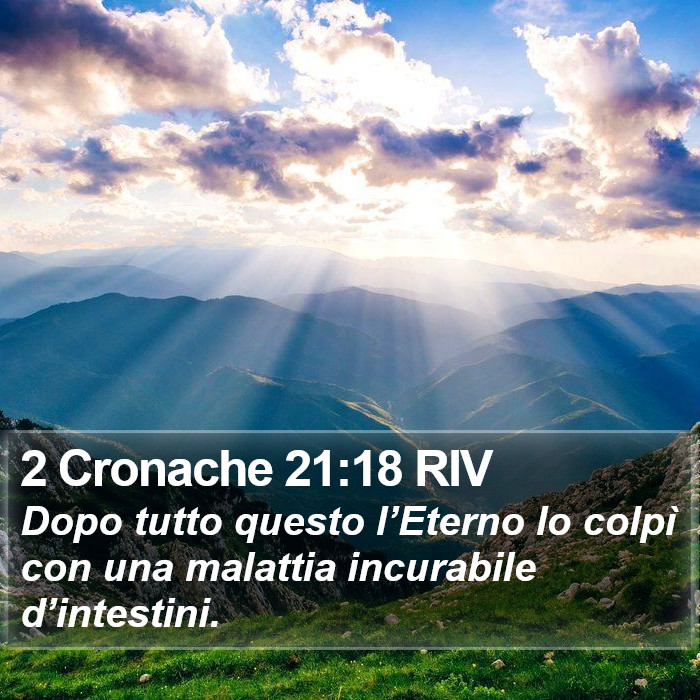 2 Cronache 21:18 RIV Bible Study