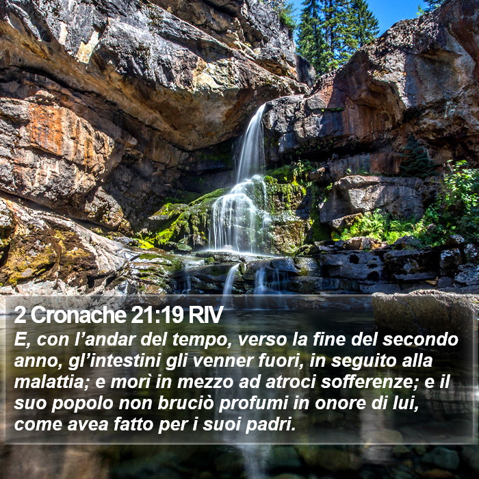 2 Cronache 21:19 RIV Bible Study