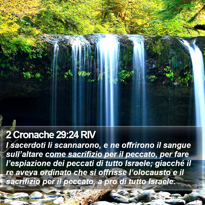 2 Cronache 29:24 RIV Bible Study