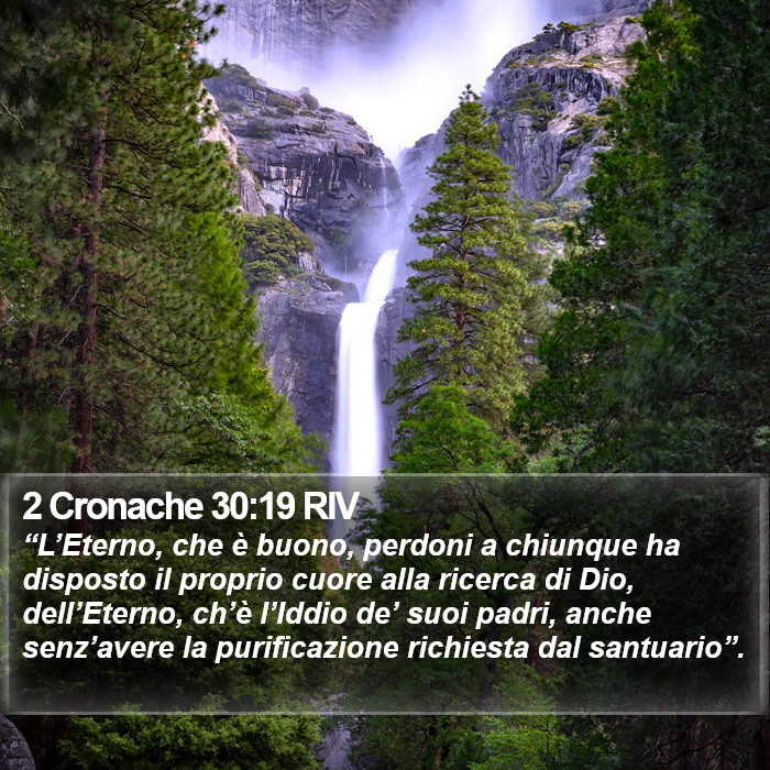 2 Cronache 30:19 RIV Bible Study