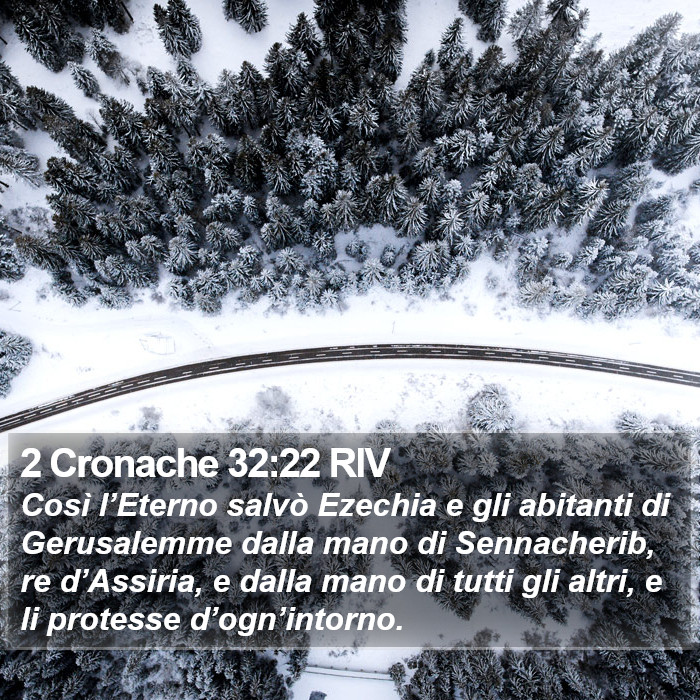 2 Cronache 32:22 RIV Bible Study