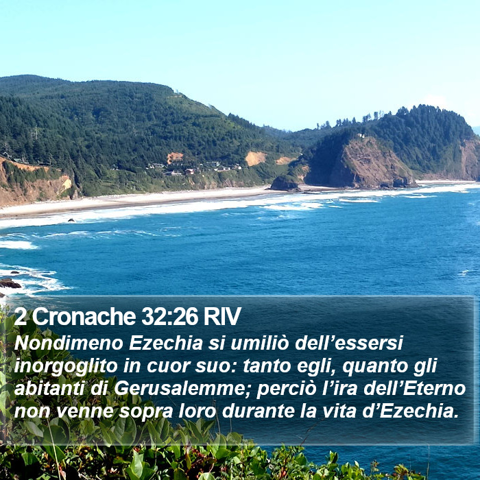 2 Cronache 32:26 RIV Bible Study