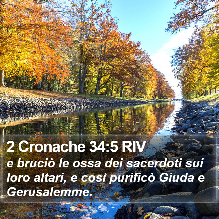 2 Cronache 34:5 RIV Bible Study