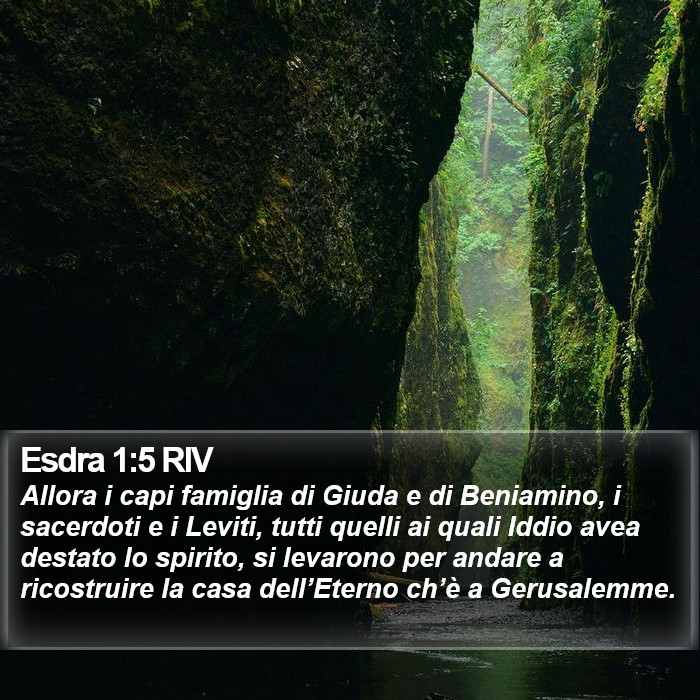 Esdra 1:5 RIV Bible Study