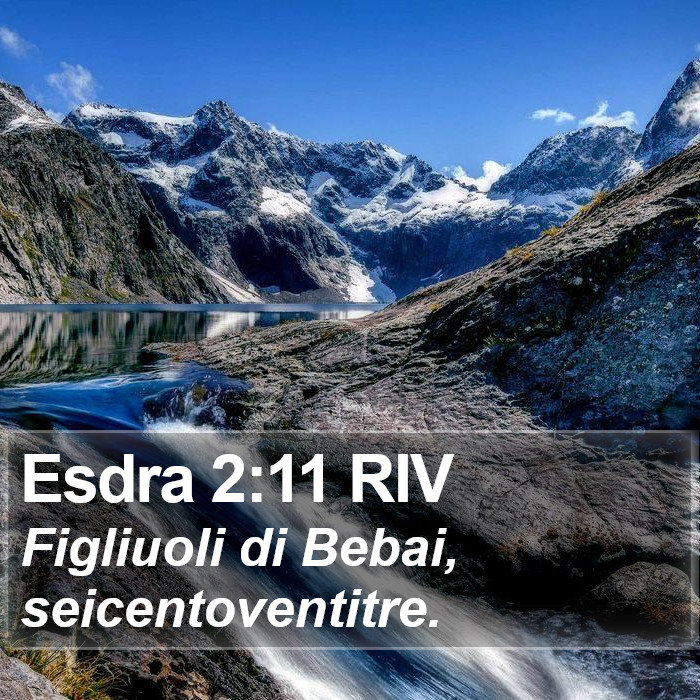 Esdra 2:11 RIV Bible Study