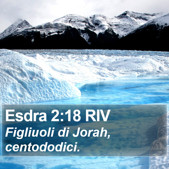 Esdra 2:18 RIV Bible Study