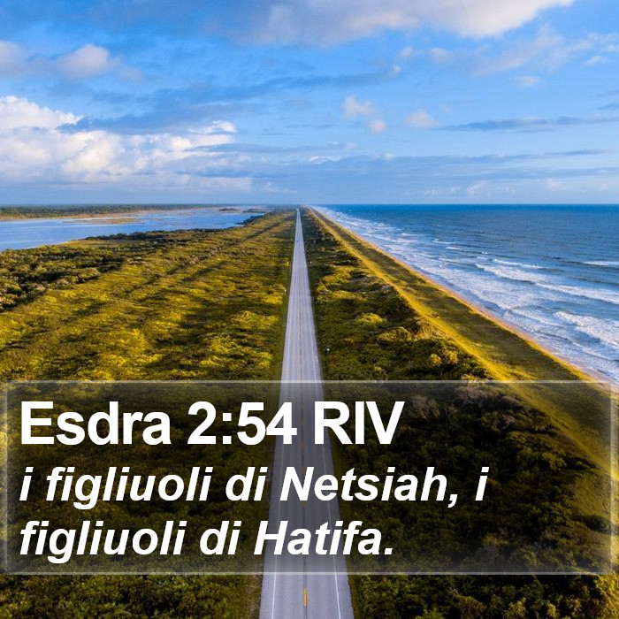 Esdra 2:54 RIV Bible Study