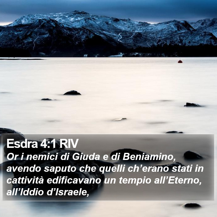 Esdra 4:1 RIV Bible Study