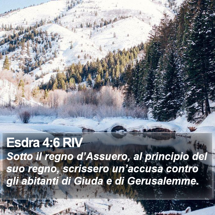 Esdra 4:6 RIV Bible Study