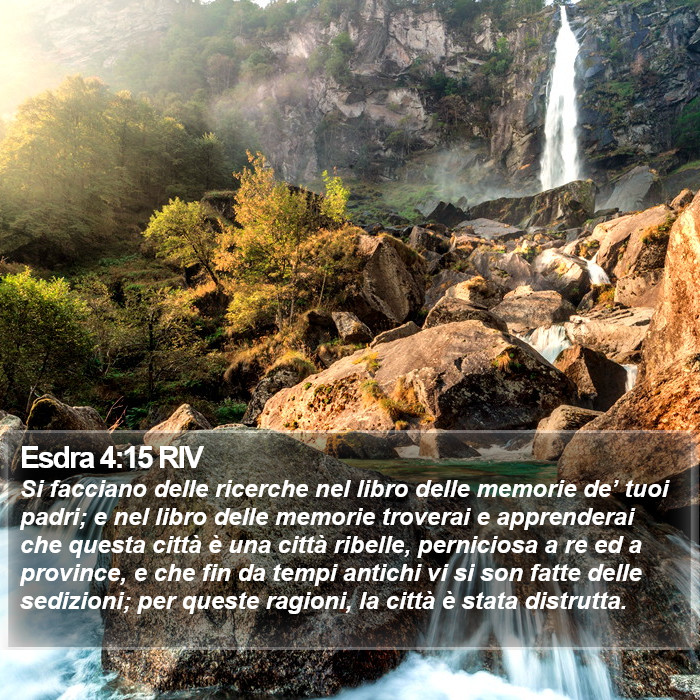 Esdra 4:15 RIV Bible Study