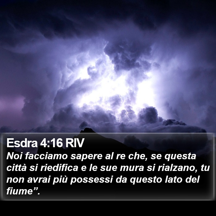 Esdra 4:16 RIV Bible Study